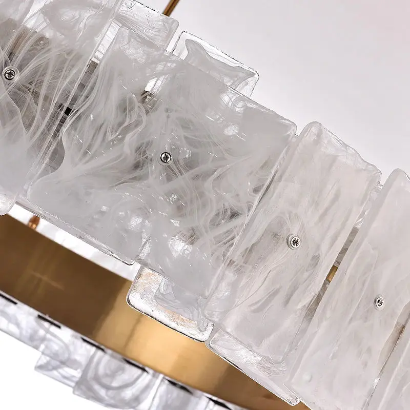 Cloud Glass Modern Chandelier - Image 6