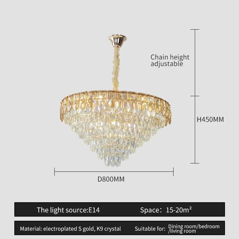 Crystal Chandelier Post-Modern Luxury Lighting - Image 5