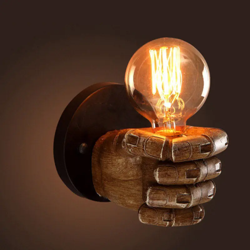 Hand Shaped One Wall Light Lamp - Image 6
