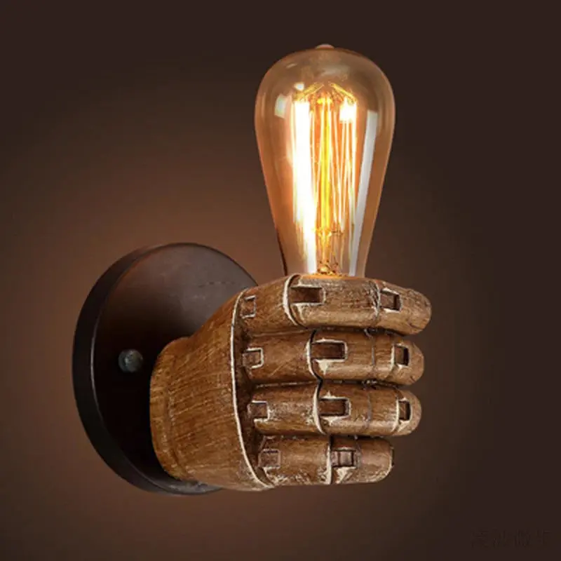 Hand Shaped One Wall Light Lamp - Image 7