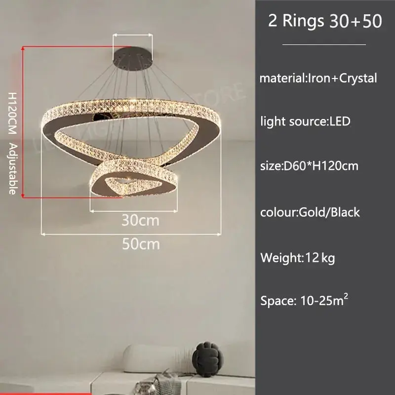 Luxury Modern Home Decoration Villa Chandelier - Image 10