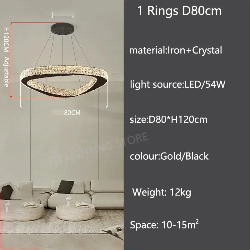 Luxury Modern Home Decoration Villa Chandelier - Image 11