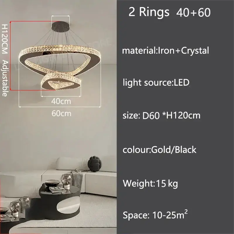 Luxury Modern Home Decoration Villa Chandelier - Image 27
