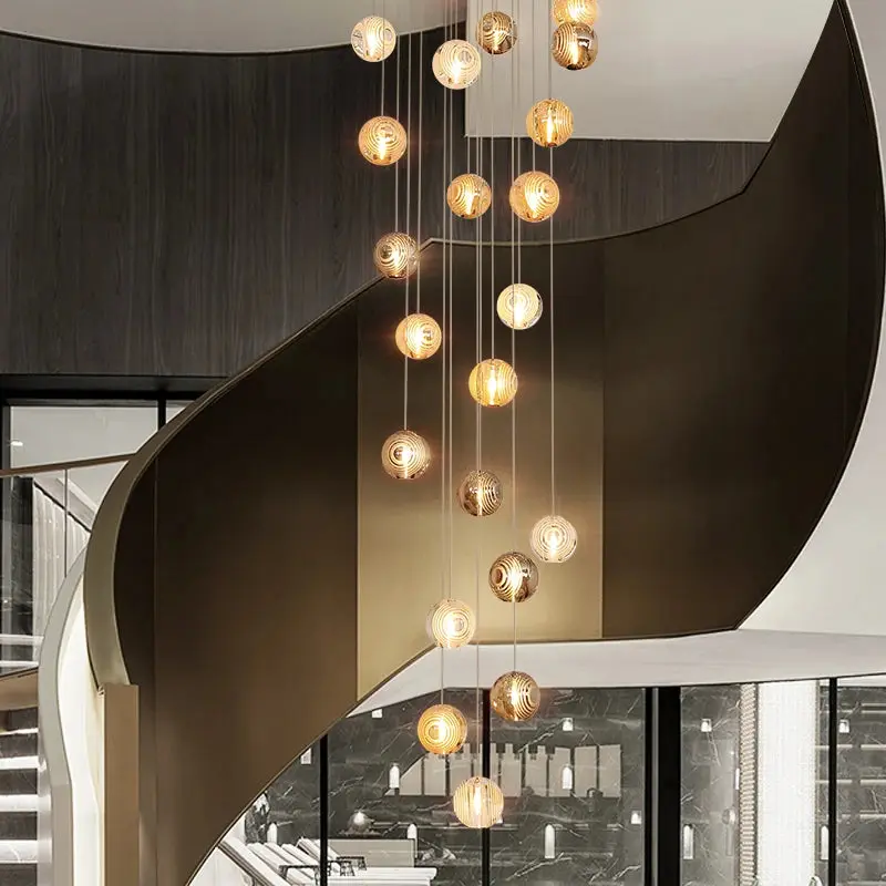 Modern Planets Staircase Chandelier - Image 5
