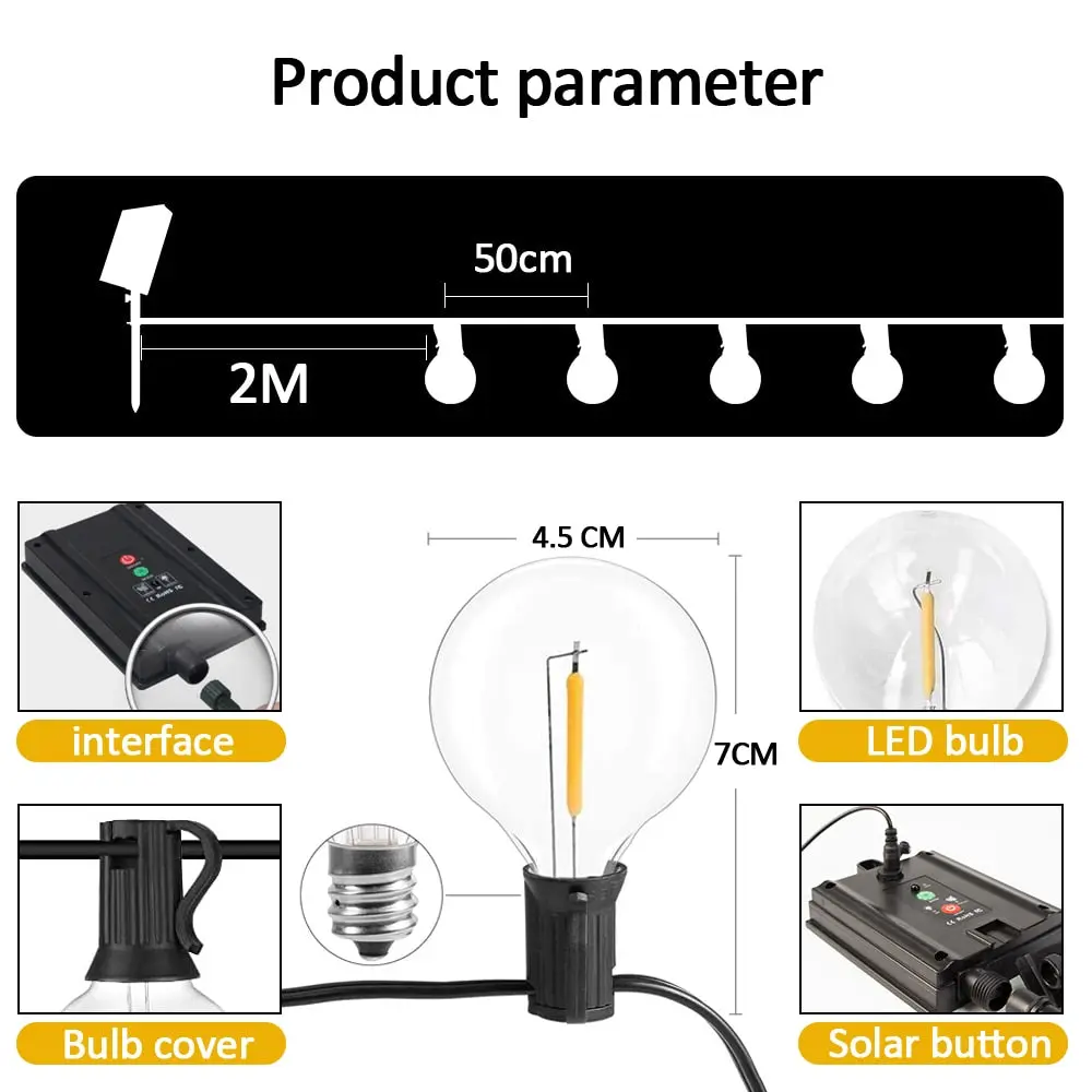 The Solar String Outdoor Lights - Image 9