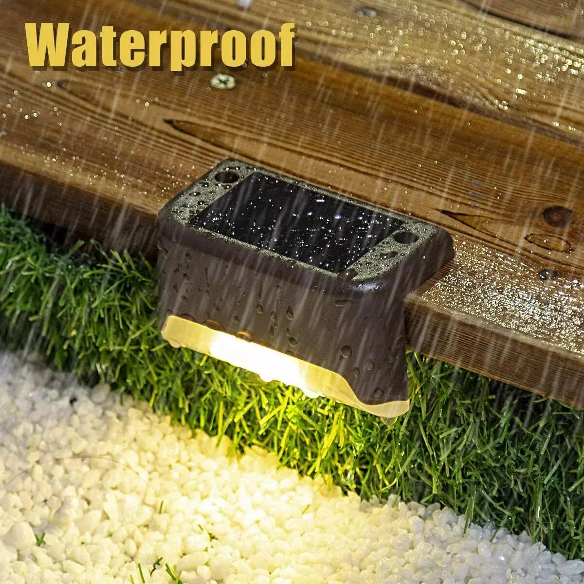 Waterproof LED Solar Stair Lights - Image 12