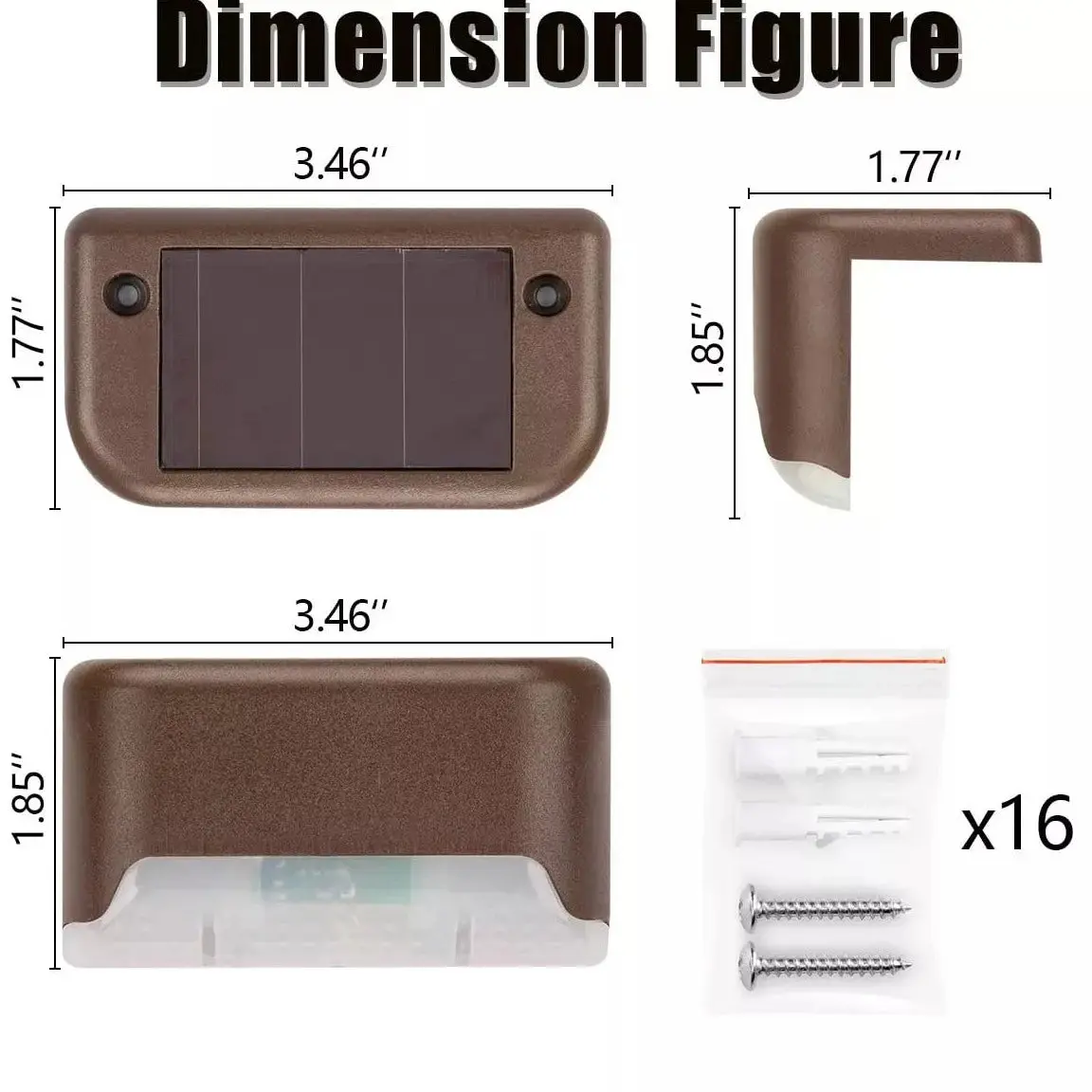 Waterproof LED Solar Stair Lights - Image 5