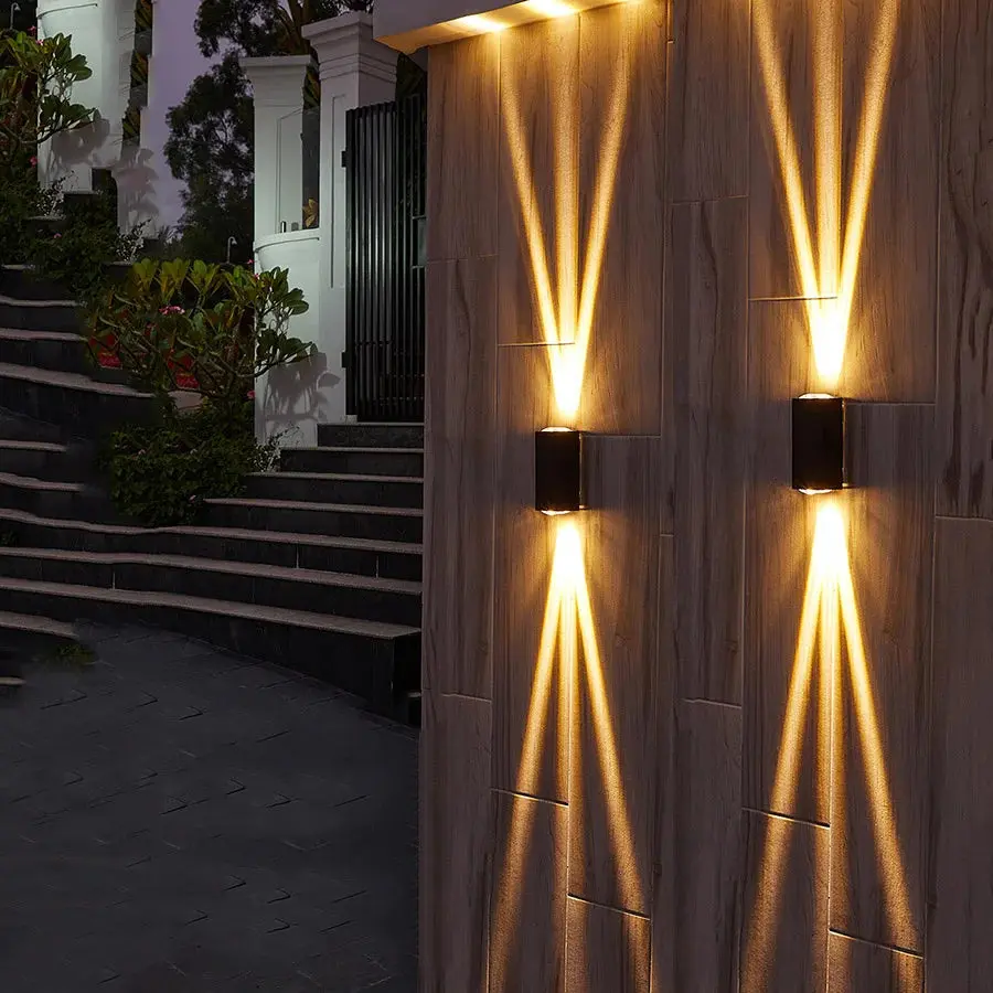 Waterproof LED Up Down Garden Wall Light - Image 4